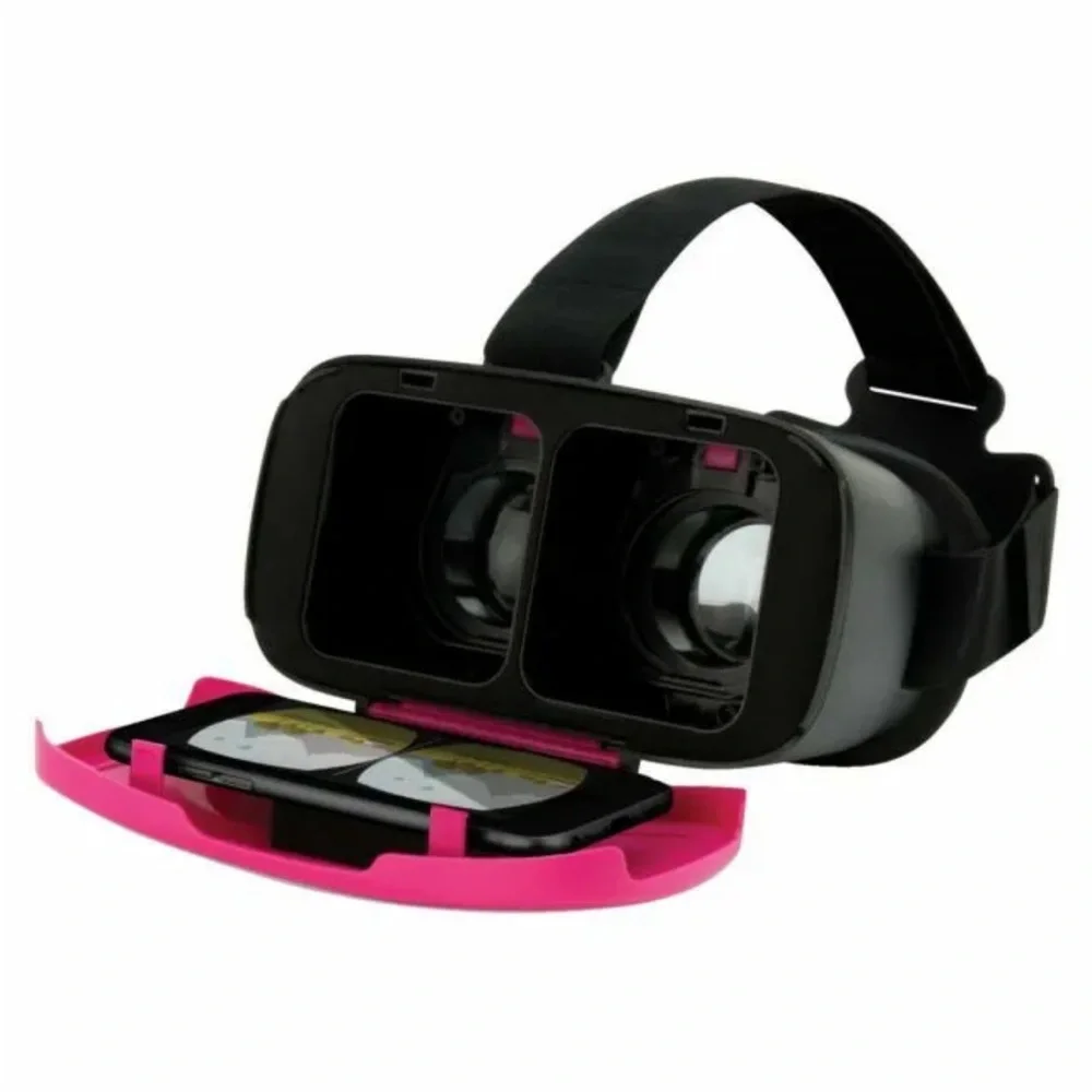 ONN PINK Virtual Reality VR Smartphone Headset Apple/Android (Brand new)